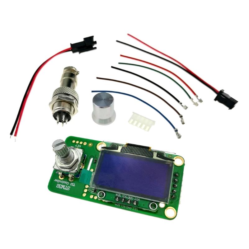 Stasiun solder Digital T12 kit - T12 Soldering Station Oled ulasan dan harga